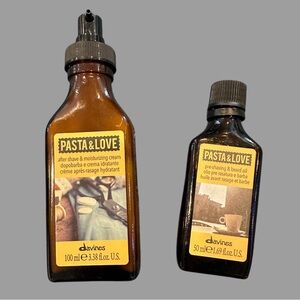 [ 2 FOR $35 ] DAVINES PASTA & LOVE BEARD OIL + AFTER SHAVE & MOISTURIZING CREAM